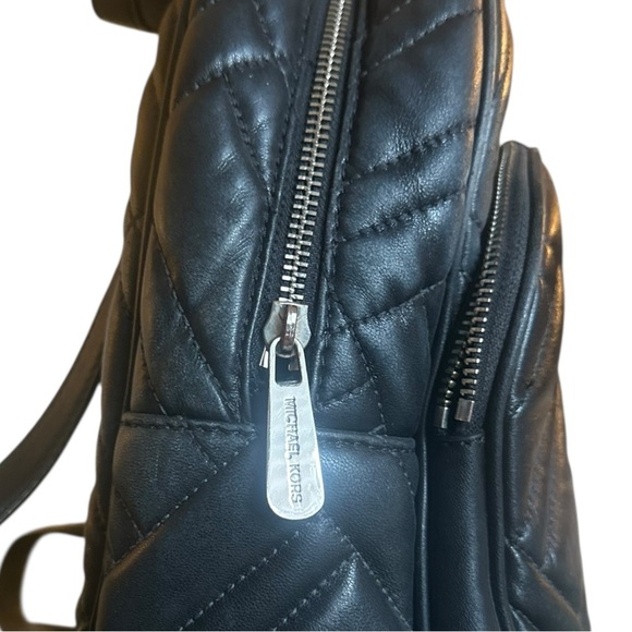 Michael Kors Quilted Backpack Purse - Picture 10 of 10